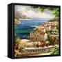 Harbor Vista-Peter Bell-Framed Stretched Canvas