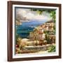 Harbor Vista-Peter Bell-Framed Art Print