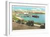 Harbor, Watch Hill, Rhode Island-null-Framed Art Print