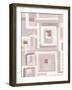 Harbor Windows VII Blush-Melissa Averinos-Framed Art Print