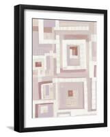 Harbor Windows VII Blush-Melissa Averinos-Framed Art Print