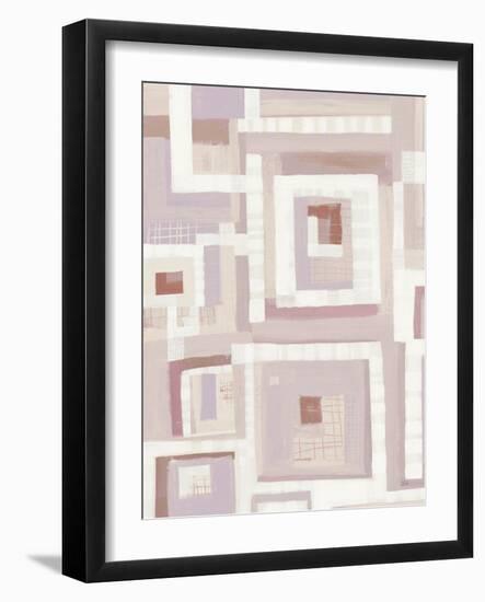 Harbor Windows VII Blush-Melissa Averinos-Framed Art Print