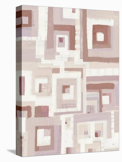 Harbor Windows VIII Blush-Melissa Averinos-Stretched Canvas