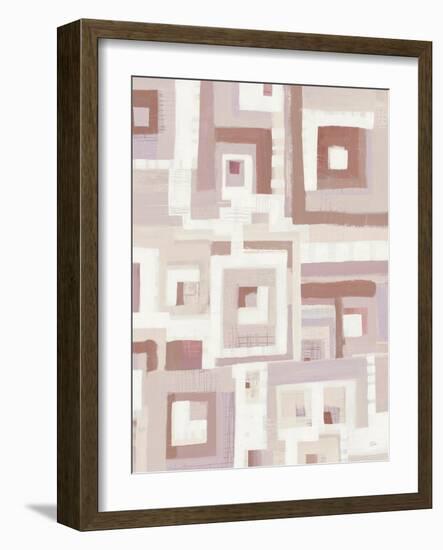 Harbor Windows VIII Blush-Melissa Averinos-Framed Art Print