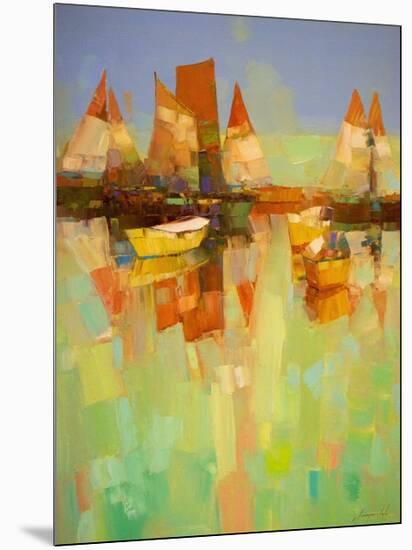 Harbor-Vahe Yeremyan-Mounted Premium Giclee Print