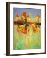 Harbor-Vahe Yeremyan-Framed Art Print