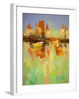 Harbor-Vahe Yeremyan-Framed Art Print