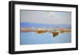 Harbor-Vahe Yeremyan-Framed Art Print