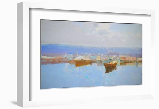 Harbor-Vahe Yeremyan-Framed Art Print