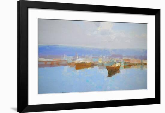 Harbor-Vahe Yeremyan-Framed Art Print