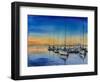Harbor-DeepGreen-Framed Photographic Print
