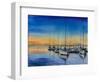 Harbor-DeepGreen-Framed Photographic Print