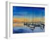 Harbor-DeepGreen-Framed Photographic Print