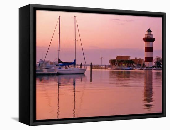 Harbortown, SC-J.D. Mcfarlan-Framed Stretched Canvas