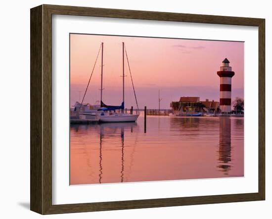 Harbortown, SC-J.D. Mcfarlan-Framed Photographic Print