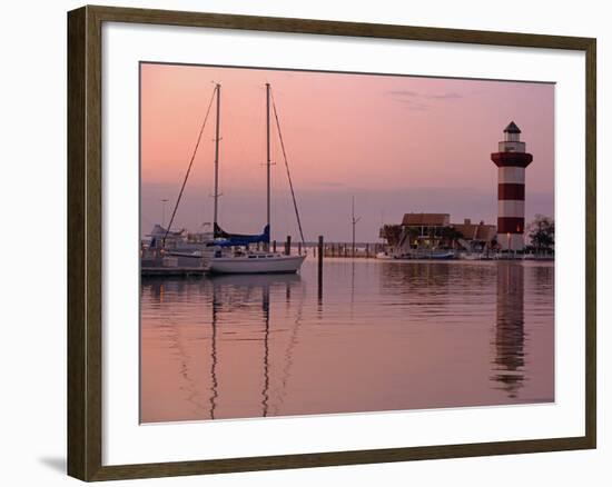 Harbortown-J.D. Mcfarlan-Framed Photographic Print