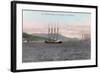 Harborview of Bay and Mt. Tamalpais - San Francisco, CA-Lantern Press-Framed Art Print