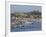 Harbour, Abbey and St. Mary's Church, Whitby, Yorkshire, England, UK, Europe-Michael Short-Framed Photographic Print