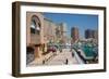 Harbour and Architecture, the Pearl, Doha, Qatar, Middle East-Frank Fell-Framed Photographic Print