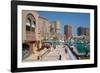 Harbour and Architecture, the Pearl, Doha, Qatar, Middle East-Frank Fell-Framed Photographic Print