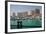 Harbour and Architecture, the Pearl, Doha, Qatar, Middle East-Frank Fell-Framed Photographic Print