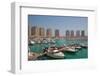 Harbour and Architecture, the Pearl, Doha, Qatar, Middle East-Frank Fell-Framed Photographic Print