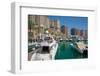 Harbour and Architecture, the Pearl, Doha, Qatar, Middle East-Frank Fell-Framed Photographic Print