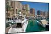 Harbour and Architecture, the Pearl, Doha, Qatar, Middle East-Frank Fell-Mounted Photographic Print