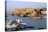 Harbour and Castle, Kyrenia (Girne), North Cyprus-Peter Thompson-Stretched Canvas