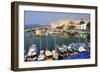 Harbour and Castle, Kyrenia (Girne), North Cyprus-Peter Thompson-Framed Premium Photographic Print