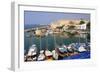 Harbour and Castle, Kyrenia (Girne), North Cyprus-Peter Thompson-Framed Premium Photographic Print