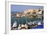 Harbour and Castle, Kyrenia (Girne), North Cyprus-Peter Thompson-Framed Photographic Print