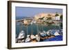 Harbour and Castle, Kyrenia (Girne), North Cyprus-Peter Thompson-Framed Photographic Print