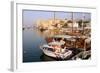 Harbour and Castle, Kyrenia (Girne), North Cyprus-Peter Thompson-Framed Photographic Print