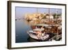 Harbour and Castle, Kyrenia (Girne), North Cyprus-Peter Thompson-Framed Photographic Print