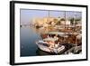 Harbour and Castle, Kyrenia (Girne), North Cyprus-Peter Thompson-Framed Photographic Print