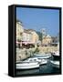 Harbour and Cathedral, Hvar, Croatia-Peter Thompson-Framed Stretched Canvas