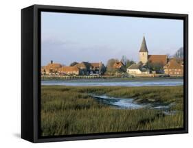 Harbour and Church, Bosham, West Sussex, England, United Kingdom-Jean Brooks-Framed Stretched Canvas