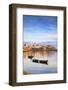 Harbour and Fishing Boats with Oudaia Kasbah and Coastline in Background, Rabat, Morocco-Neil Farrin-Framed Photographic Print