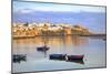 Harbour and Fishing Boats with Oudaia Kasbah and Coastline in Background, Rabat, Morocco-Neil Farrin-Mounted Photographic Print
