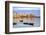 Harbour and Fishing Boats with Oudaia Kasbah and Coastline in Background, Rabat, Morocco-Neil Farrin-Framed Photographic Print