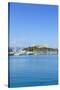 Harbour and Fort Carre, Antibes, Alpes Maritimes, Cote d'Azur, Provence, France, Mediterranean, Eur-Fraser Hall-Stretched Canvas
