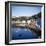 Harbour and Main Street, Tobermory, Island of Mull, Argyllshire, Inner Hebrides, Scotland-Geoff Renner-Framed Photographic Print