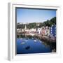 Harbour and Main Street, Tobermory, Island of Mull, Argyllshire, Inner Hebrides, Scotland-Geoff Renner-Framed Photographic Print