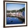 Harbour and Main Street, Tobermory, Island of Mull, Argyllshire, Inner Hebrides, Scotland-Geoff Renner-Framed Photographic Print