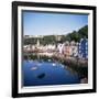 Harbour and Main Street, Tobermory, Island of Mull, Argyllshire, Inner Hebrides, Scotland-Geoff Renner-Framed Photographic Print