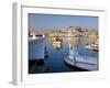 Harbour and Old Town, Eivissa or Ibiza Town, Ibiza, Balearic Islands, Spain-Peter Adams-Framed Photographic Print