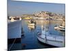 Harbour and Old Town, Eivissa or Ibiza Town, Ibiza, Balearic Islands, Spain-Peter Adams-Mounted Photographic Print