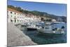 Harbour and Spanish Fortress, Hvar, Hvar Island, Dalmatia, Croatia, Europe-Frank Fell-Mounted Photographic Print