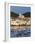 Harbour and Town, Cadaques, Costa Brava, Catalonia, Spain, Mediterranean, Europe-Stuart Black-Framed Photographic Print